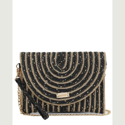 DOCA® ΓΥΝΑΙΚΕΙΑ ΤΣΑΝΤΑ 23434-BLACK/GOLD