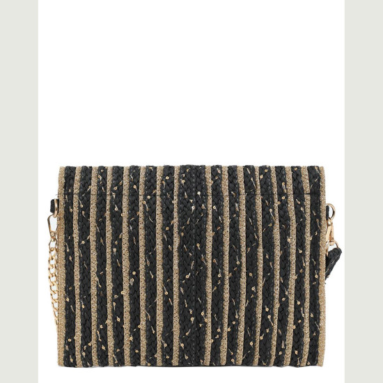DOCA® ΓΥΝΑΙΚΕΙΑ ΤΣΑΝΤΑ 23434-BLACK/GOLD DOCA® ΓΥΝΑΙΚΕΙΑ ΤΣΑΝΤΑ 23434-BLACK/GOLD