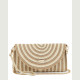 DOCA® ΓΥΝΑΙΚΕΙΑ ΤΣΑΝΤΑ 23435-BEIGE/GOLD/OFFWHITE