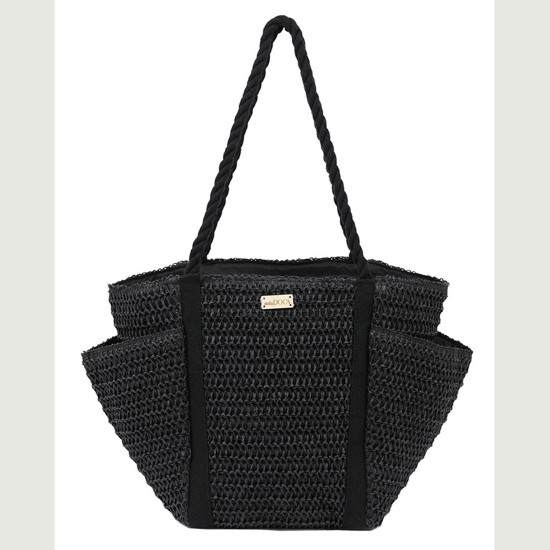 DOCA® ΓΥΝΑΙΚΕΙΑ ΤΣΑΝΤΑ ΨΑΘΙΝΗ 23450-BLACK