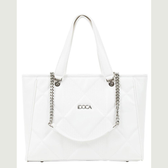 DOCA® ΓΥΝΑΙΚΕΙΑ ΤΣΑΝΤΑ 23469-WHITE
