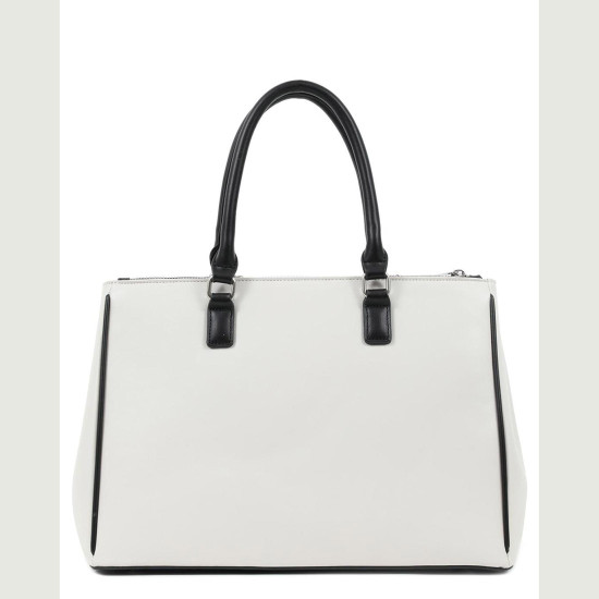 DOCA® ΓΥΝΑΙΚΕΙΑ ΤΣΑΝΤΑ 23475-WHITE/BLACK