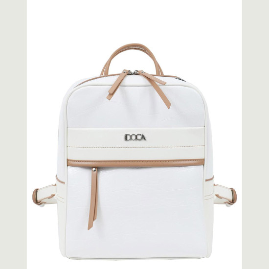 DOCA® ΓΥΝΑΙΚΕΙΑ ΤΣΑΝΤΑ 23558-WHITE DOCA® ΓΥΝΑΙΚΕΙΑ ΤΣΑΝΤΑ 23558-WHITE
