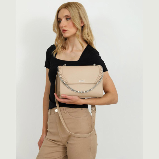 DOCA® ΓΥΝΑΙΚΕΙΑ ΤΣΑΝΤΑ 23633-BEIGE