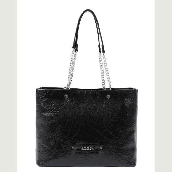 DOCA® ΓΥΝΑΙΚΕΙΑ ΤΣΑΝΤΑ 23649-BLACK