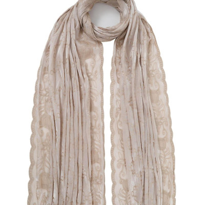 DOCA® ΓΥΝΑΙΚΕΙΟ ΦΟΥΛΑΡΙ 29369-BEIGE
