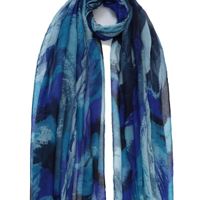 DOCA® ΓΥΝΑΙΚΕΙΟ ΦΟΥΛΑΡΙ 29428-BLUE