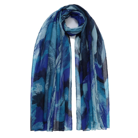 DOCA® ΓΥΝΑΙΚΕΙΟ ΦΟΥΛΑΡΙ 29428-BLUE