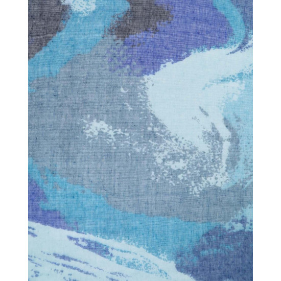 DOCA® ΓΥΝΑΙΚΕΙΟ ΦΟΥΛΑΡΙ 29428-BLUE