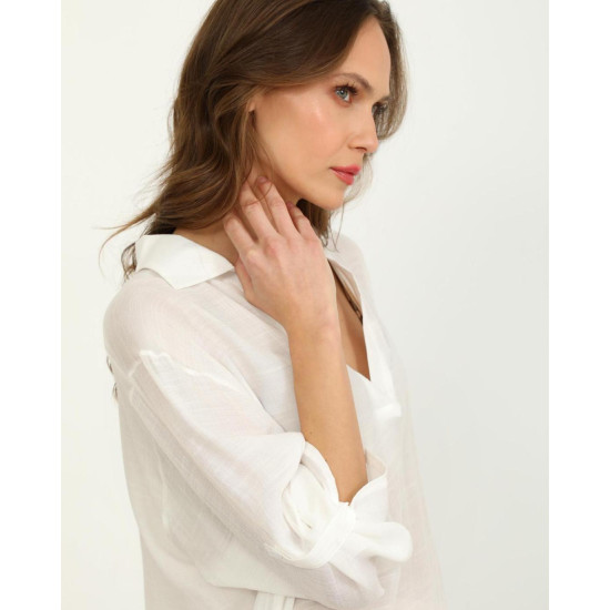 DOCA® ΓΥΝΑΙΚΕΙΟ ΚΑΦΤΑΝΙ 41587-WHITE one size
