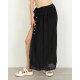 DOCA® ΓΥΝΑΙΚΕΙΟ ΚΑΦΤΑΝΙ-ΦΟΥΣΤΑ ΠΑΡΕΟ 41594-BLACK one size