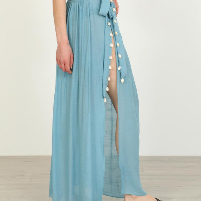 DOCA® ΓΥΝΑΙΚΕΙΟ ΚΑΦΤΑΝΙ-ΦΟΥΣΤΑ ΠΑΡΕΟ 41596-BLUE one size