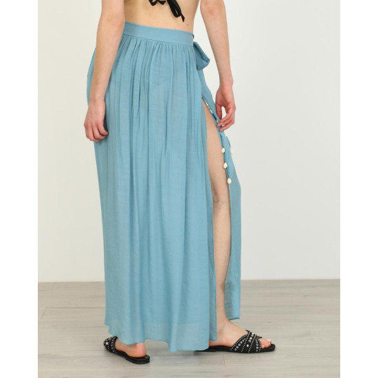 DOCA® ΓΥΝΑΙΚΕΙΟ ΚΑΦΤΑΝΙ-ΦΟΥΣΤΑ ΠΑΡΕΟ 41596-BLUE one size