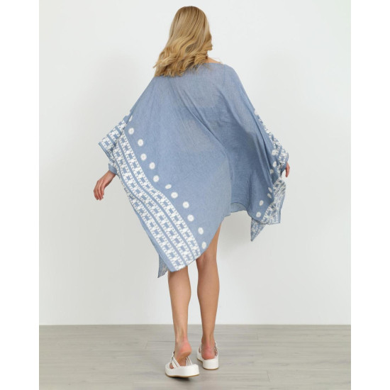 DOCA® ΓΥΝΑΙΚΕΙΟ ΚΑΦΤΑΝΙ 41614-BLUE one size
