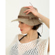 DOCA® ΓΥΝΑΙΚΕΙΟ ΚΑΠΕΛΟ 47428-BROWN/OFFWHITE one size