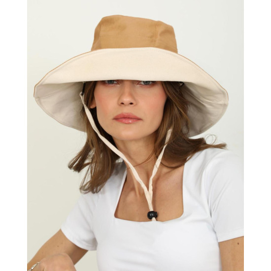 DOCA® ΓΥΝΑΙΚΕΙΟ ΚΑΠΕΛΟ 47435-CAMEL one size