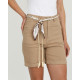 DOCA® ΓΥΝΑΙΚΕΙΑ ΖΩΝΗ 56028-BEIGE/BROWN one size