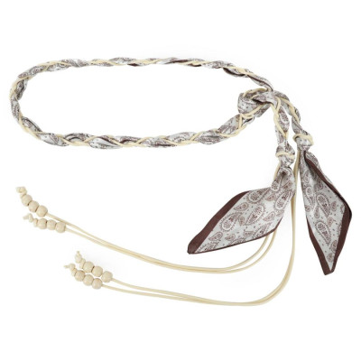 DOCA® ΓΥΝΑΙΚΕΙΑ ΖΩΝΗ 56028-BEIGE/BROWN one size