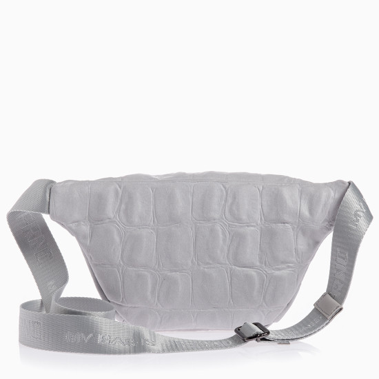 FRNC® ΓΥΝΑΙΚΕΙΑ ΤΣΑΝΤΑ NUBUCK CROCO ΜΕ ΦΟΥΝΤΑ 6130-OFW