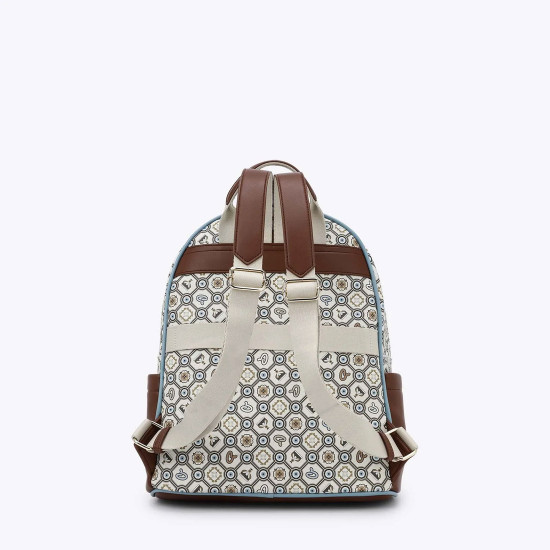 Axel® ΣΑΚΙΔΙΟ ΓΥΝΑΙΚΕΙΟ ΠΛΑΤΗΣ ΜΕ ΤΥΠΩΜΑ 1023-0618-BEIGE001
