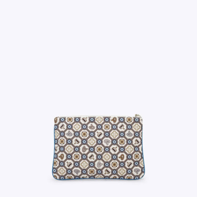 Axel® ΤΣΑΝΤΑΚΙ ΓΥΝΑΙΚΕΙΟ ΧΕΙΡΟΣ ME ΤΥΠΩΜΑ EYE MONOGRAM 1028-0037-BEIGE001