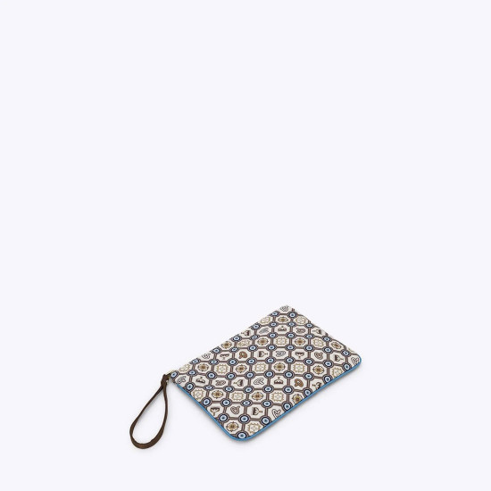 Axel® ΤΣΑΝΤΑΚΙ ΓΥΝΑΙΚΕΙΟ ΧΕΙΡΟΣ ME ΤΥΠΩΜΑ EYE MONOGRAM 1028-0037-BEIGE001