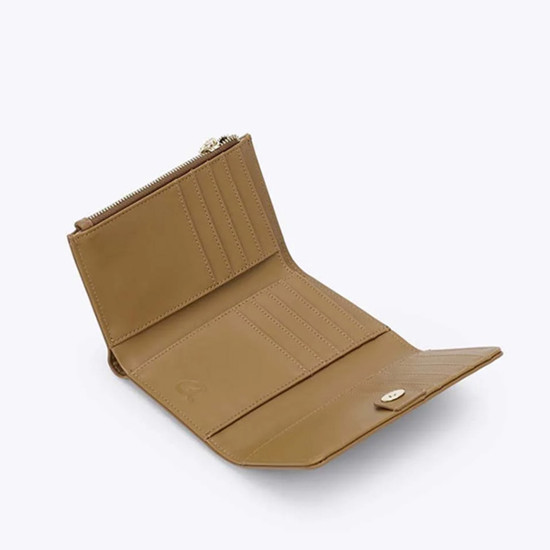 Axel® ΠΟΡΤΟΦΟΛΙ ΓΥΝΑΙΚΕΙΟ ΜΙΚΡΟ ΜΕ ΚΑΠΑΚΙ 1101-1944-BEIGE001
