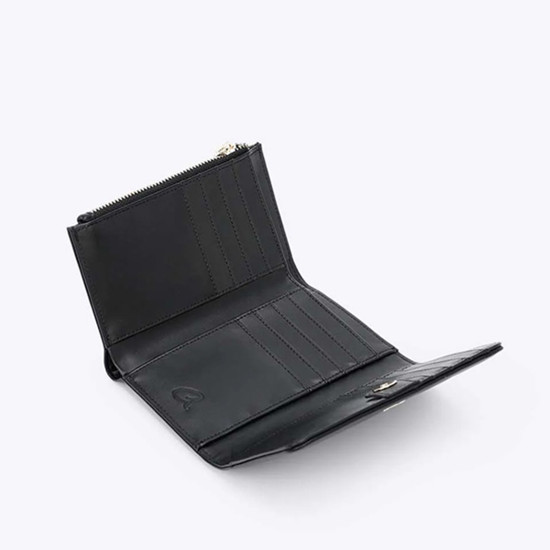 Axel® ΠΟΡΤΟΦΟΛΙ ΓΥΝΑΙΚΕΙΟ ΜΙΚΡΟ ΜΕ ΚΑΠΑΚΙ 1101-1944-BLACK003