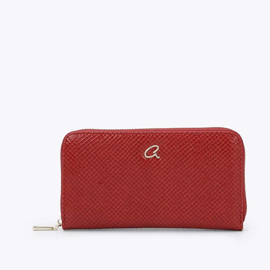 Axel® ΠΟΡΤΟΦΟΛΙ ΓΥΝΑΙΚΕΙΟ ΜΕ ΥΦΗ ΦΙΔΙ 1101-1964-RED017