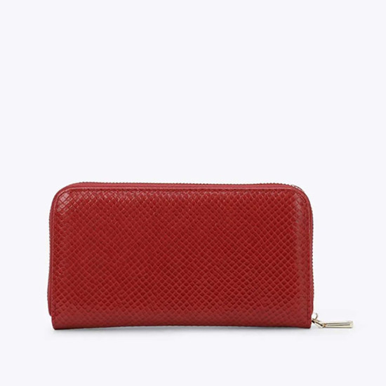 Axel® ΠΟΡΤΟΦΟΛΙ ΓΥΝΑΙΚΕΙΟ ΜΕ ΥΦΗ ΦΙΔΙ 1101-1964-RED017