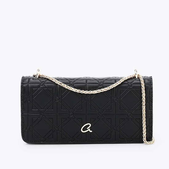 Axel® ΤΣΑΝΤΑ ΓΥΝΑΙΚΕΙΑ ΧΙΑΣΤΙ ME TEXNIKH EMBOSSED 1020-1083-BLACK003