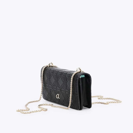 Axel® ΤΣΑΝΤΑ ΓΥΝΑΙΚΕΙΑ ΧΙΑΣΤΙ ME TEXNIKH EMBOSSED 1020-1083-BLACK003
