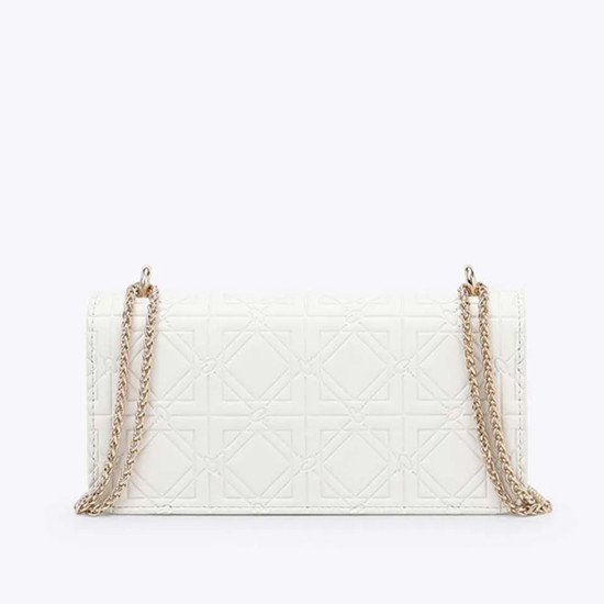 Axel® ΤΣΑΝΤΑ ΓΥΝΑΙΚΕΙΑ ΧΙΑΣΤΙ ME TEXNIKH EMBOSSED 1020-1083-WHITE037