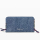 Desigual® ΠΟΡΤΟΦΟΛΙ ΓΥΝΑΙΚΕΙΟ MONE_TORIO DENIM 26SAYD05-5005