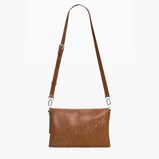 Desigual® ΤΣΑΝΤΑ ΓΥΝΑΙΚΕΙΑ BAG_SIERRA  CAMEL HUNTING 26SAXPB6-6011