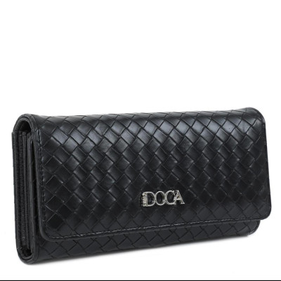 DOCA® ΓΥΝΑΙΚΕΙΟ ΠΟΡΤΟΦΟΛΙ 67651-BLACK