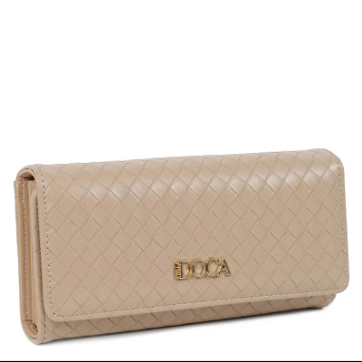 DOCA® ΓΥΝΑΙΚΕΙΟ ΠΟΡΤΟΦΟΛΙ 67652-BEIGE