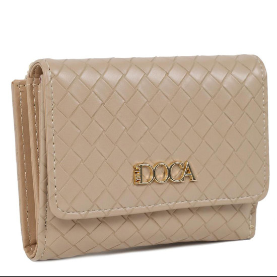 DOCA® ΓΥΝΑΙΚΕΙΟ ΠΟΡΤΟΦΟΛΙ 67656-BEIGE DOCA® ΓΥΝΑΙΚΕΙΟ ΠΟΡΤΟΦΟΛΙ 67656-BEIGE