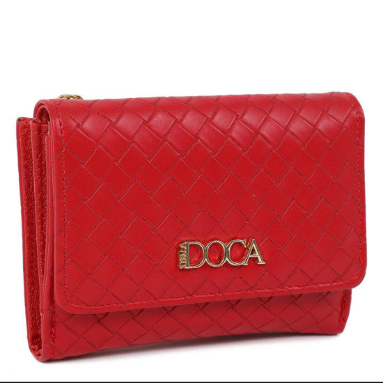 DOCA® ΓΥΝΑΙΚΕΙΟ ΠΟΡΤΟΦΟΛΙ 67658-RED