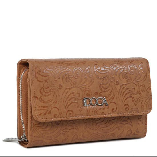 DOCA® ΓΥΝΑΙΚΕΙΟ ΠΟΡΤΟΦΟΛΙ 67660-COFFEE DOCA® ΓΥΝΑΙΚΕΙΟ ΠΟΡΤΟΦΟΛΙ 67660-COFFEE
