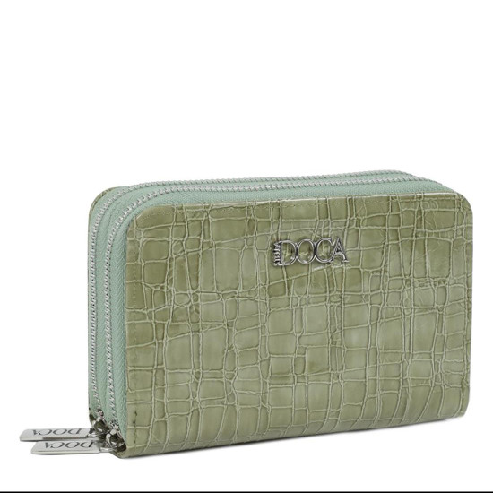 DOCA® ΓΥΝΑΙΚΕΙΟ ΠΟΡΤΟΦΟΛΙ 67668-GREEN DOCA® ΓΥΝΑΙΚΕΙΟ ΠΟΡΤΟΦΟΛΙ 67668-GREEN