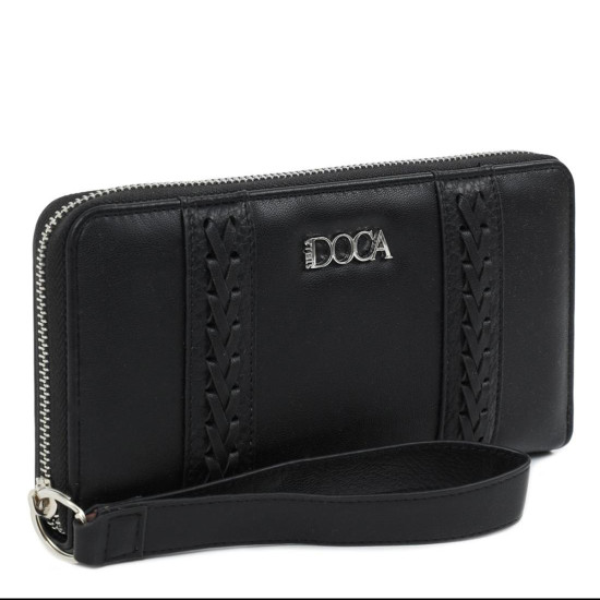 DOCA® ΓΥΝΑΙΚΕΙΟ ΠΟΡΤΟΦΟΛΙ 67672-BLACK DOCA® ΓΥΝΑΙΚΕΙΟ ΠΟΡΤΟΦΟΛΙ 67672-BLACK