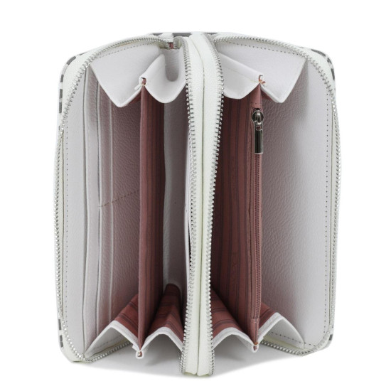 DOCA® ΓΥΝΑΙΚΕΙΟ ΠΟΡΤΟΦΟΛΙ 67688-WHITE/GREY