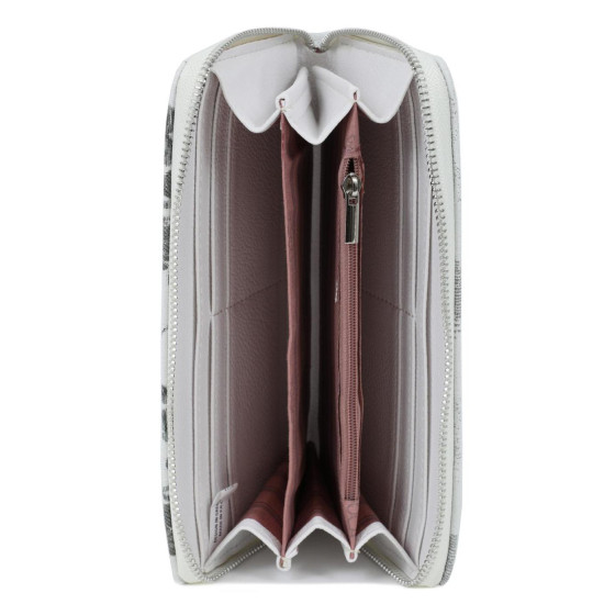 DOCA® ΓΥΝΑΙΚΕΙΟ ΠΟΡΤΟΦΟΛΙ 67694-GREY/WHITE