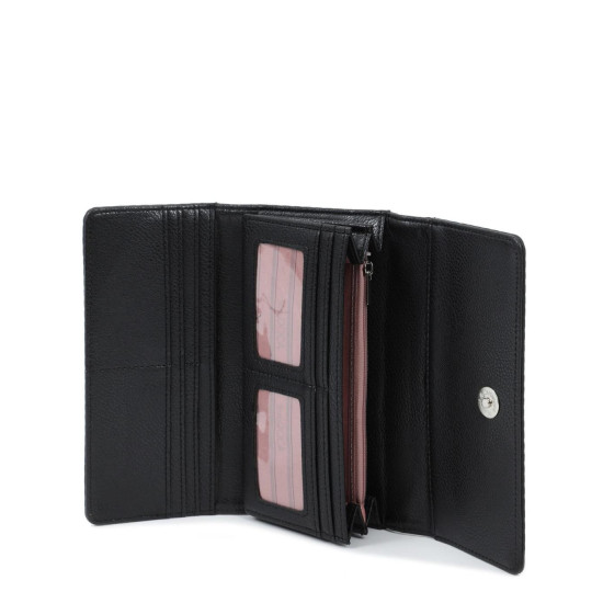 DOCA® ΓΥΝΑΙΚΕΙΟ ΠΟΡΤΟΦΟΛΙ 67728-BLACK DOCA® ΓΥΝΑΙΚΕΙΟ ΠΟΡΤΟΦΟΛΙ 67728-BLACK
