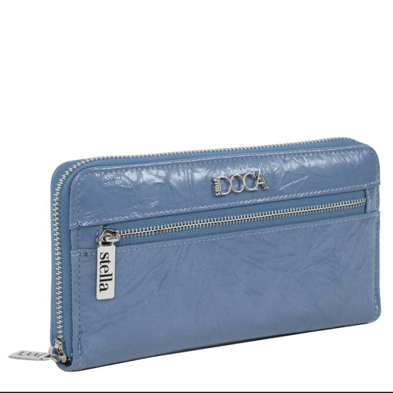 DOCA® ΓΥΝΑΙΚΕΙΟ ΠΟΡΤΟΦΟΛΙ 67736-BLUE DOCA® ΓΥΝΑΙΚΕΙΟ ΠΟΡΤΟΦΟΛΙ 67736-BLUE