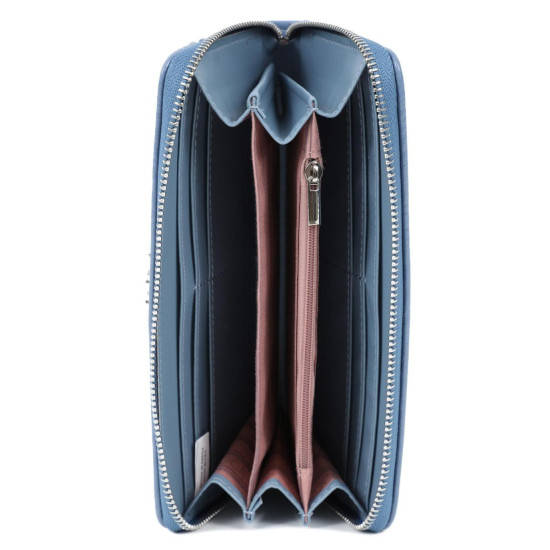 DOCA® ΓΥΝΑΙΚΕΙΟ ΠΟΡΤΟΦΟΛΙ 67736-BLUE DOCA® ΓΥΝΑΙΚΕΙΟ ΠΟΡΤΟΦΟΛΙ 67736-BLUE