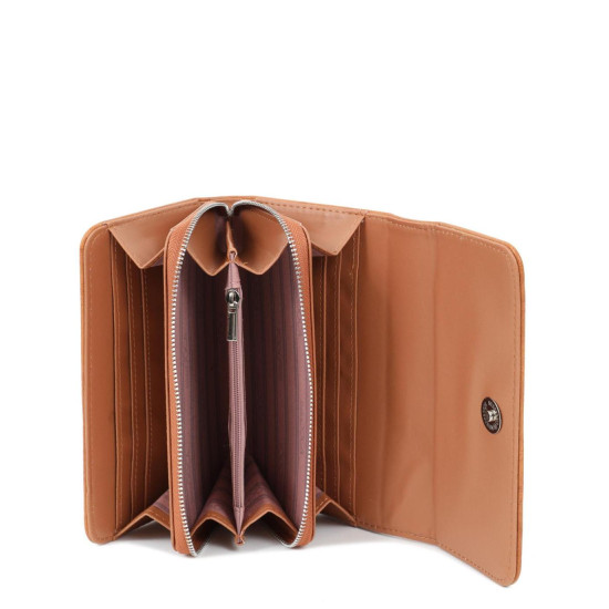 DOCA® ΓΥΝΑΙΚΕΙΟ ΠΟΡΤΟΦΟΛΙ 67744-CAMEL DOCA® ΓΥΝΑΙΚΕΙΟ ΠΟΡΤΟΦΟΛΙ 67744-CAMEL