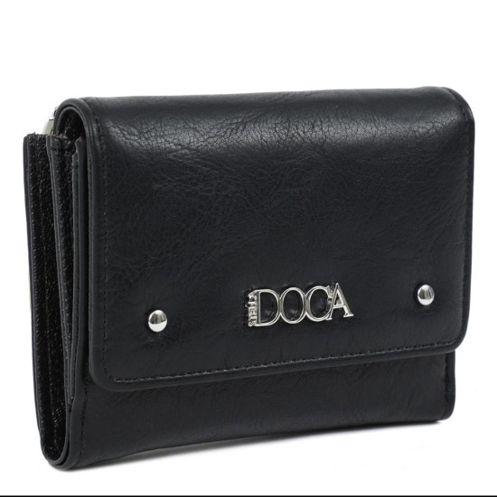 DOCA® ΓΥΝΑΙΚΕΙΟ ΠΟΡΤΟΦΟΛΙ 67745-BLACK