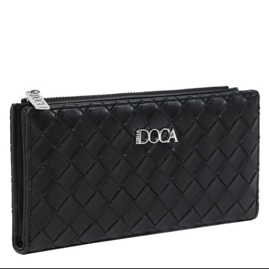 DOCA® ΓΥΝΑΙΚΕΙΟ ΠΟΡΤΟΦΟΛΙ 67790-BLACK DOCA® ΓΥΝΑΙΚΕΙΟ ΠΟΡΤΟΦΟΛΙ 67790-BLACK
